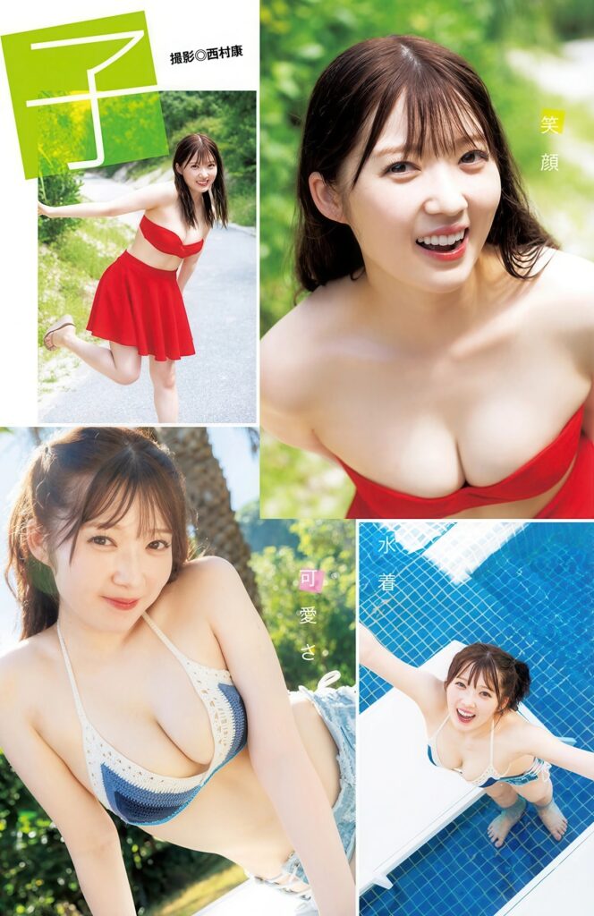 山岸理子 グラビア水着 画像